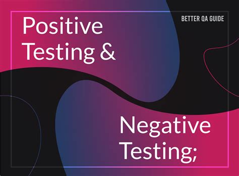 what is a negative test